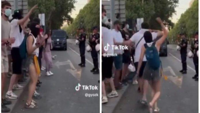 prvo-glume-tugu,-a-onda-prave-cirkus:-maskirani-blokaderi-tisinu-zamenili-jezivom-provokacijom-policije