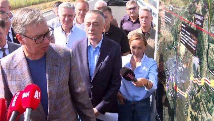vucic-na-otvaranju-kljucne-deonice:-prisustvuje-svecanosti-pustanja-u-saobracaj-novih-28-kilometara-dunavskog-koridora-(foto/video)