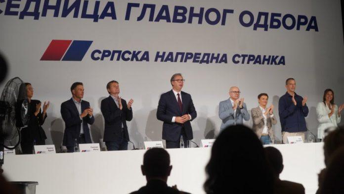 vucic-kandidat-za-predesednika-vlade-liste-“ujedinjena-srbija”:-zavrsena-sednica-go-sns-u-nisu-(foto/video)