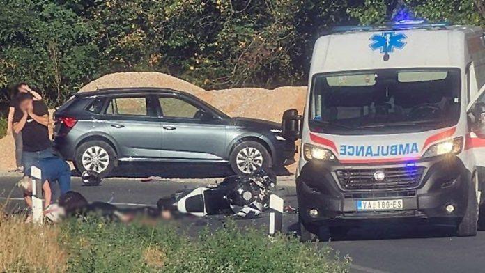 (foto)-teska-nesreca-kod-cacka,-osoba-lezi-bez-svesti?-hitna-na-licu-mesta,-obustavljen-saobracaj