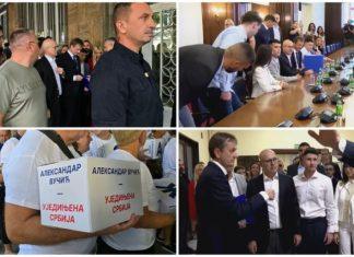 Lista “Aleksandar Vučić-Ujedinjena Srbija” predala kandidaturu za narodne poslanike (VIDEO) lista-“aleksandar-vucic-ujedinjena-srbija”-predala-kandidaturu-za-narodne-poslanike-(video)