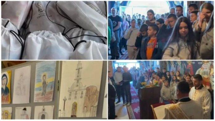 blagoslov-za-novi-skolski-pocetak:-episkop-heruvim-pozeleo-deci-srecu-i-uspeh,-fondacija-“sveta-petka”-podelila-paketice-za-dake
