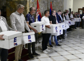 РИК прогласио изборну листу “Европска Србија – Мариника Тепић – Здравко Понош” за парламентарне изборе РИК-прогласио-изборну-листу-“Европска-Србија-–-Мариника-Тепић-–-Здравко-Понош”-за-парламентарне-изборе