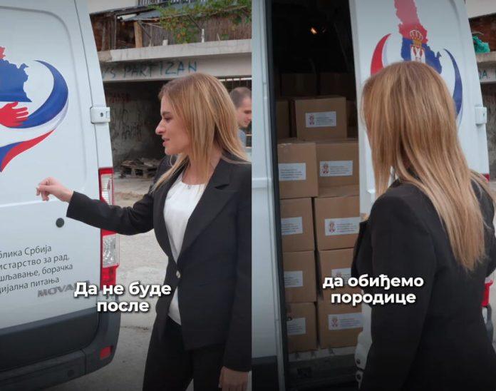 “da-ne-bude-da-smo-lenji!”-ministarka-durdevic-stamenkovski-pokazala-kako-ministri-rade-na-terenu:-zasukala-rukave-u-bosilegradu!-(video)