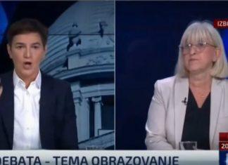 ZAKUKALA I VESNA PEŠIĆ NAKON ŠTO JE BRNABIĆ IZDOMINIRALA NA N1: “Debata je bila čista katastrofa, emisija je naređena” zakukala-i-vesna-pesic-nakon-sto-je-brnabic-izdominirala-na-n1:-“debata-je-bila-cista-katastrofa,-emisija-je-naredena”