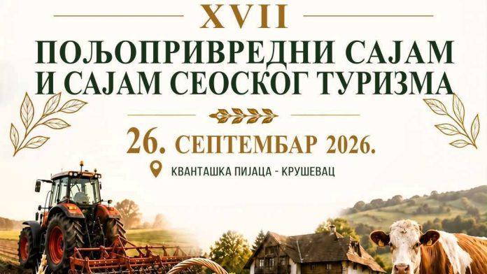 najznacajniji-agrobiznis-dogadaj-u-regionu:-sedamnaesti-poljoprivredni-sajam-i-sajam-seoskog-turizma-okuplja-vise-od-100-izlagaca-u-krusevcu