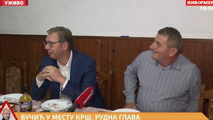 vucic-u-rudnoj-glavi-ugostio-ga-drug-iz-vojske:-gledali-zajedno-slike,-prisetili-se-mladosti-(foto)