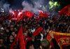 HAOS U PRIŠTINI NE PRESTAJE 17. noć protesta zbog presude vođama OVK, demonstranti pirotehnikom gađali ministarstvo haos-u-pristini-ne-prestaje-17.-noc-protesta-zbog-presude-vodama-ovk,-demonstranti-pirotehnikom-gadali-ministarstvo