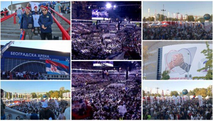 svi-putevi-vode-u-arenu:-poceo-veliki-skup-liste-“aleksandar-vucic-–-ujedinjena-srbija”-(foto/video)