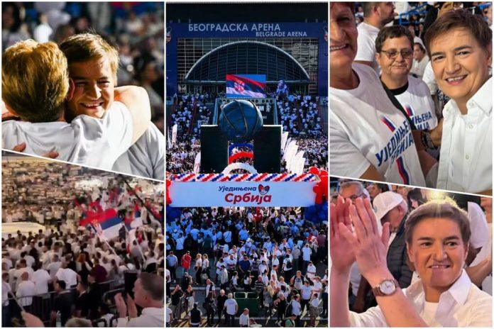 “do-pobede!”-ana-brnabic-podelila-sjajne-slike-iz-prepune-arene:-velicanstvena-energija-govori-samo-jedno-–-srbija-je-ujedinjena-(video)