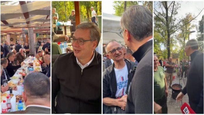 “sa-lovcima-uvek-ima-sta-da-se-cuje”-vucic:-danas-price-nisu-bile-lovacke-(video)