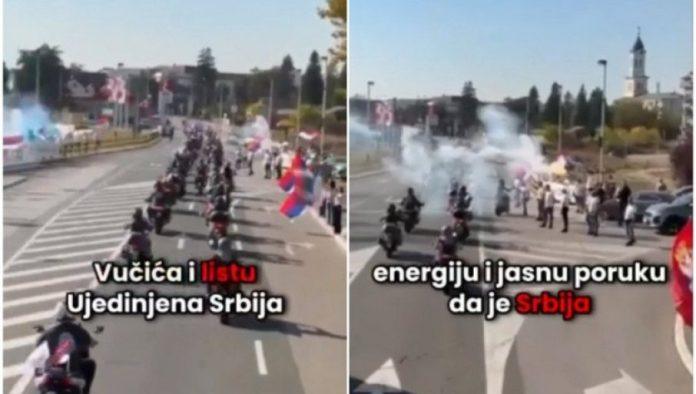 obrenovac-grmeo-uz-motore-i-zastave:-bajkeri-i-gradani-poslali-podrsku-vucicu-i-„ujedinjenoj-srbiji“