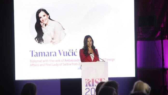 tamara-vucic-otvorila-drugu-beogradsku-konferenciju-“rise-2026”:-“snaga-zene-ne-meri-se-procentima-–-ujedinjene-gradimo-svet-bez-granica”